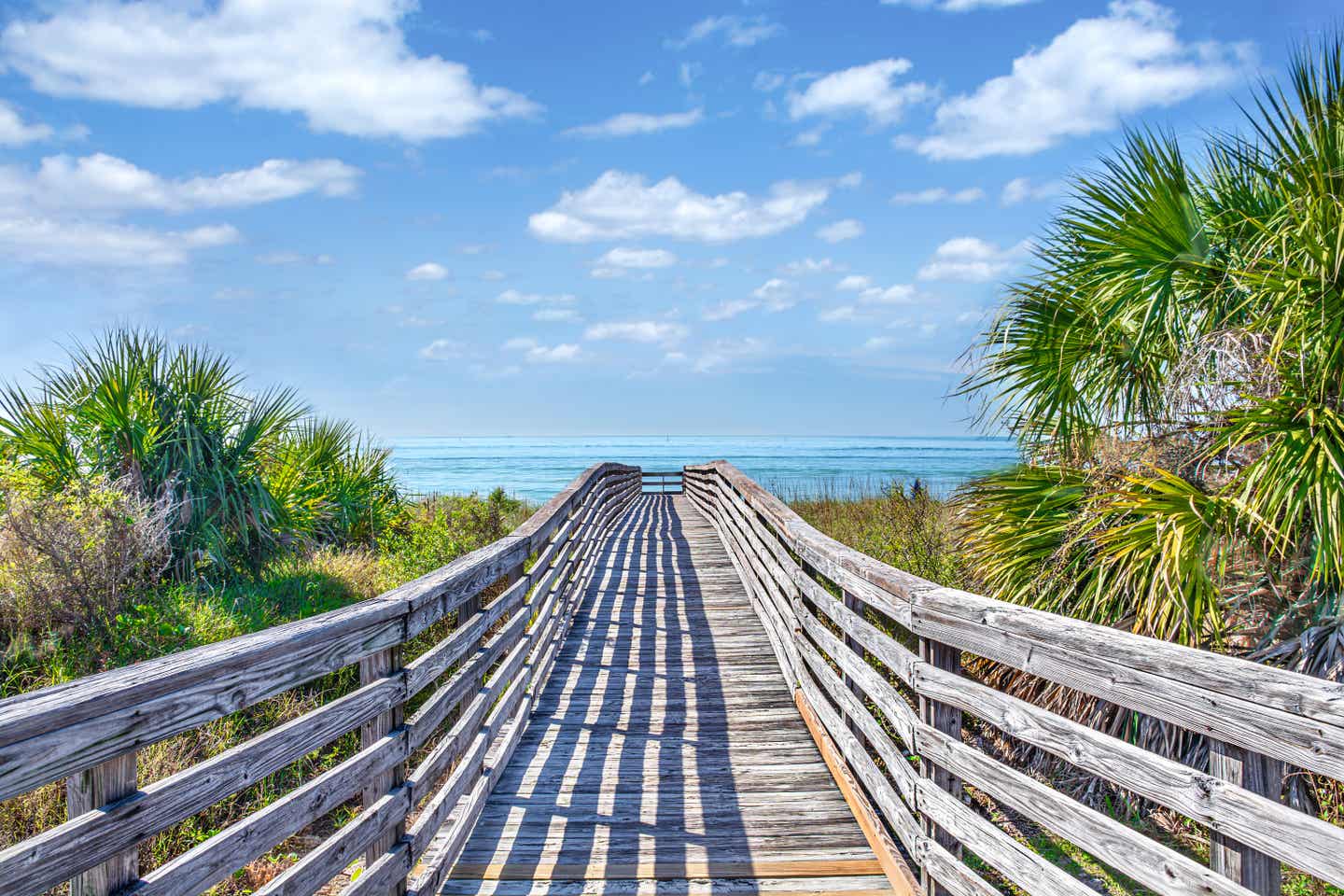 Florida: bei Sonnenschein direkt zum Meer
