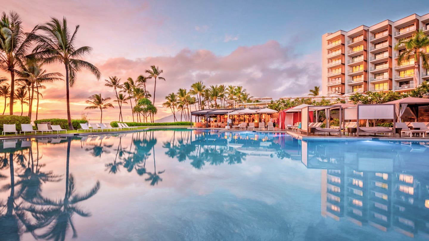 Poollandschaft des Andaz Maui in Wailea Resort.