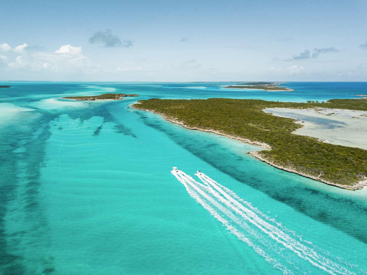 Zu den schönsten Inseln der Karibik zählen auch die Bahamas