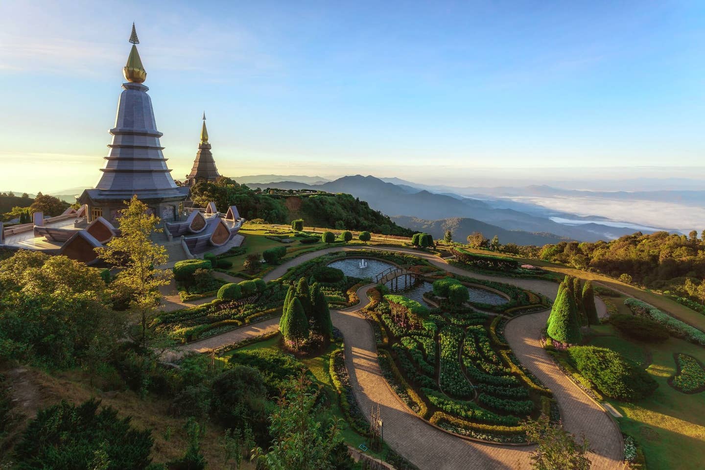 Nordthailand-Urlaub: Tempel in Thailands Bergen