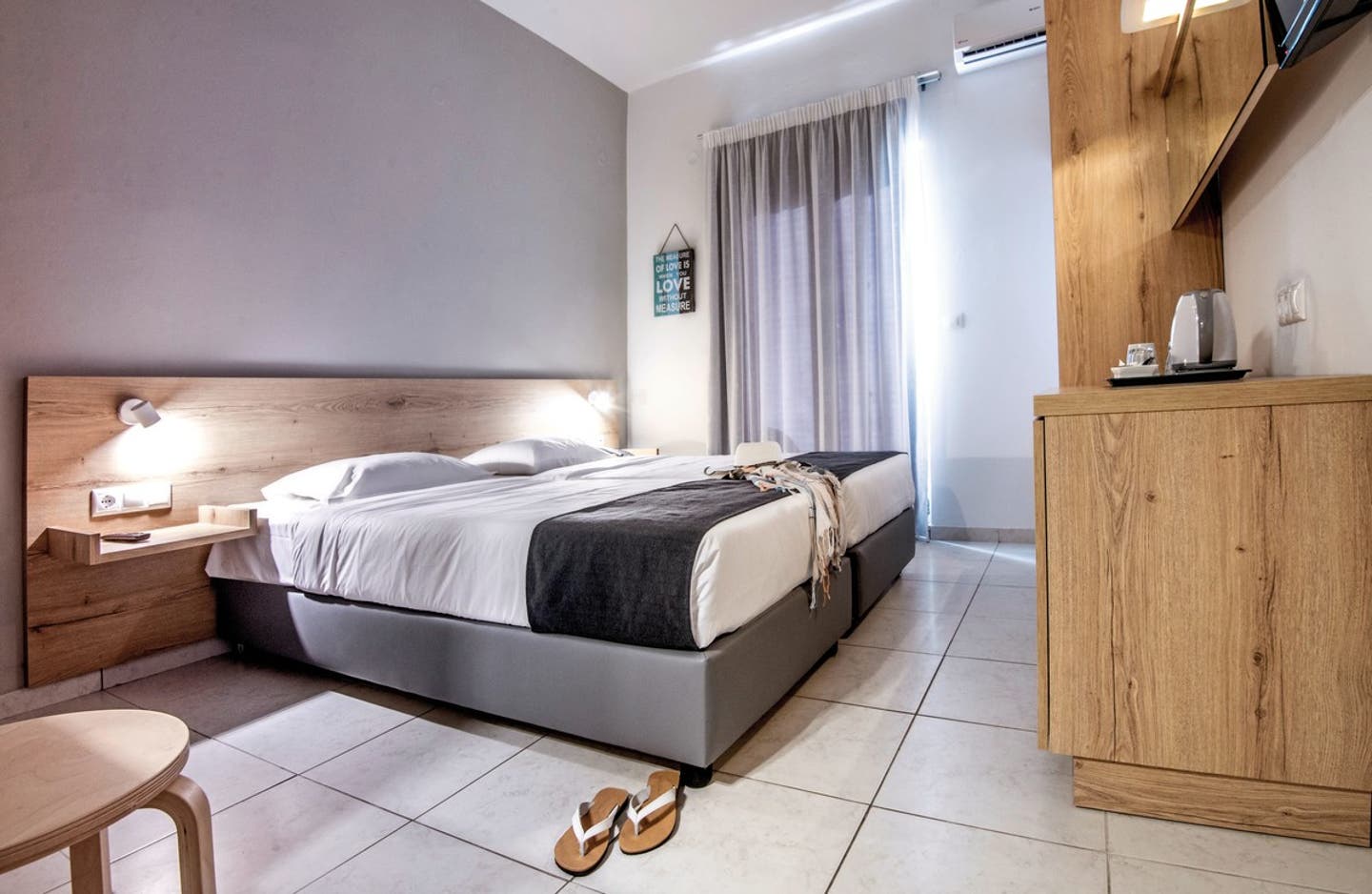 Wohnbeispiel Doppelzimmer Superior seitl. Meerblick