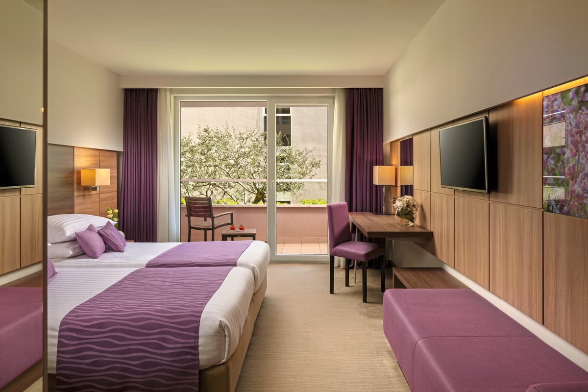 Wohnbeispiel Doppelzimmer Gartenblick