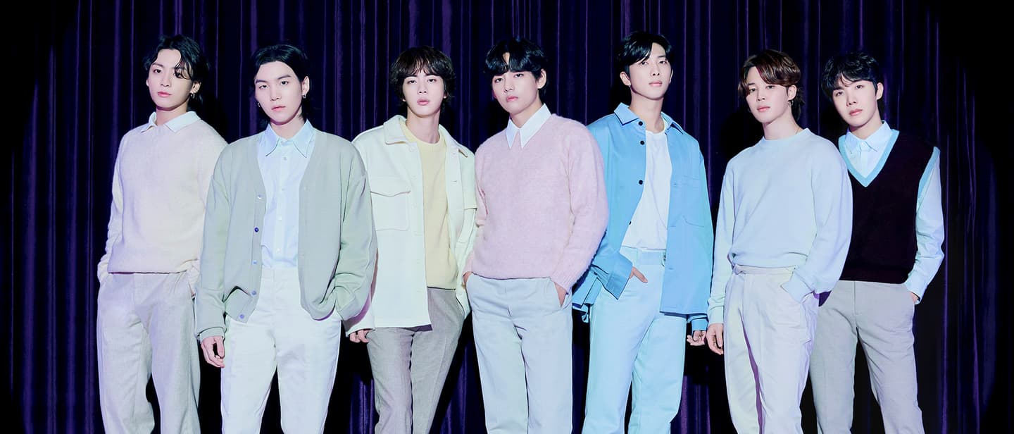 Promobild von BTS zur Tour 2026