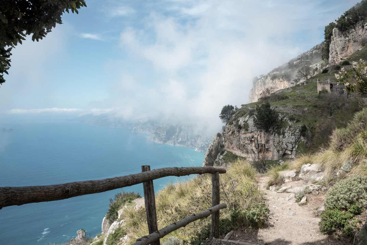 Italien Natur – Pfad der Götter entlang der Amalfiküste