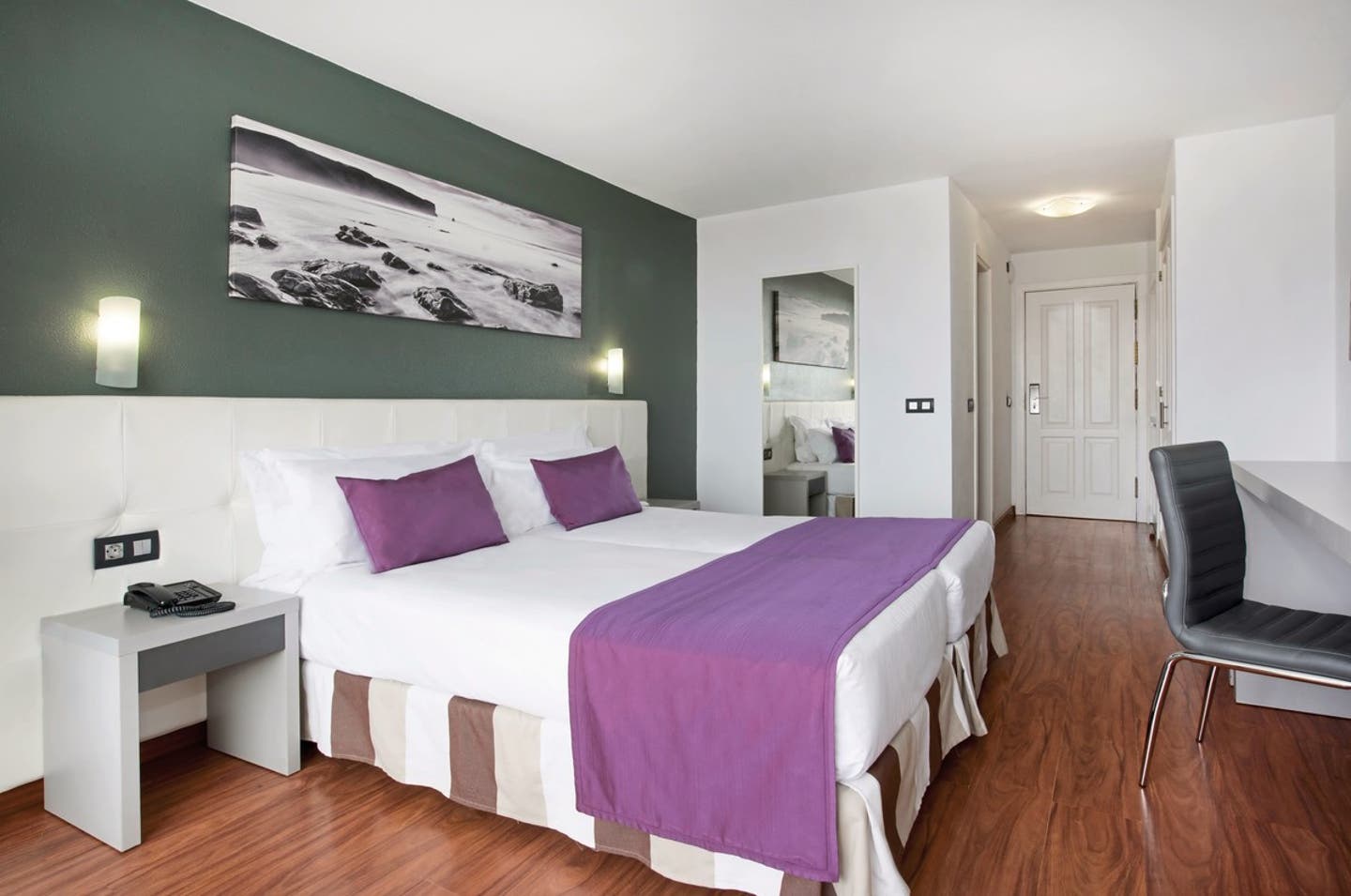 Wohnbeispiel Doppelzimmer seitl. Meerbllick