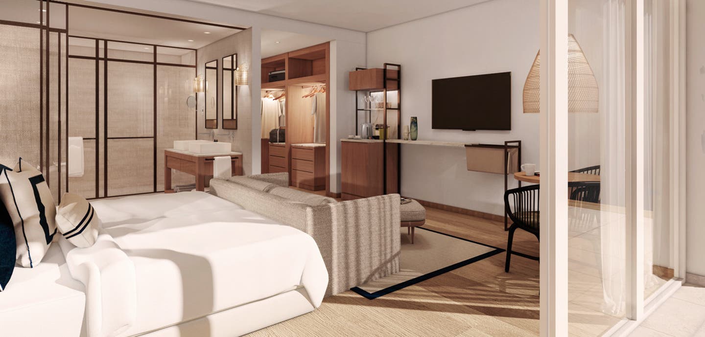 Wohnbeispiel Doppelzimmer Deluxe Gartenblick