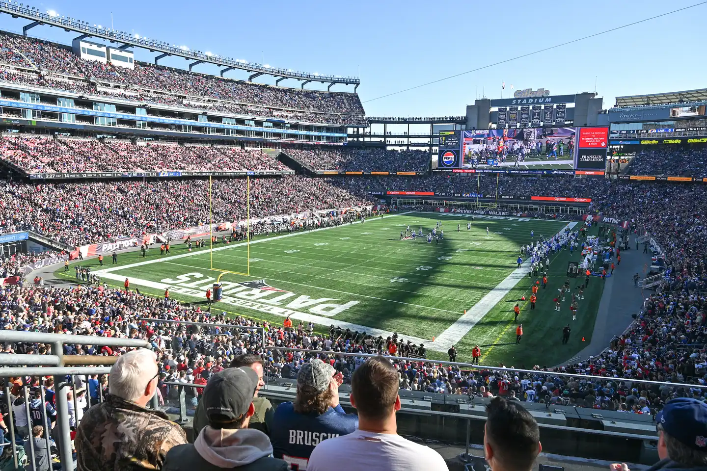 Gilette Stadium NFL Game Gilette Stadium NFL Game