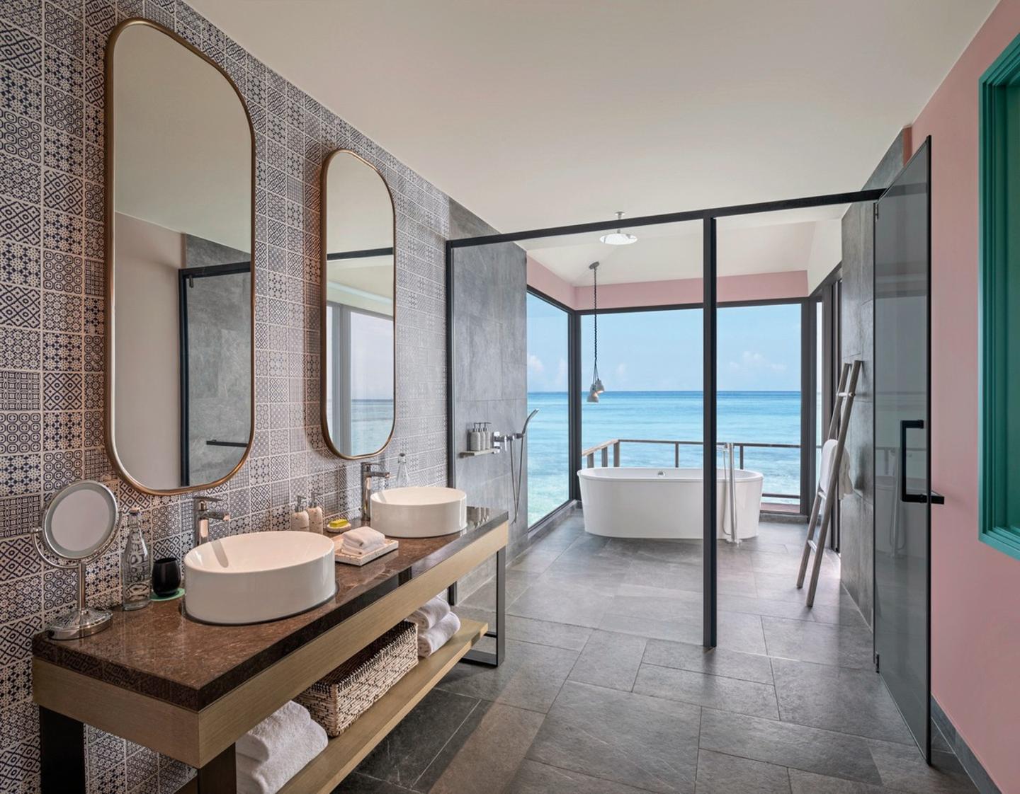 Beispiel Bad Overwater Villa