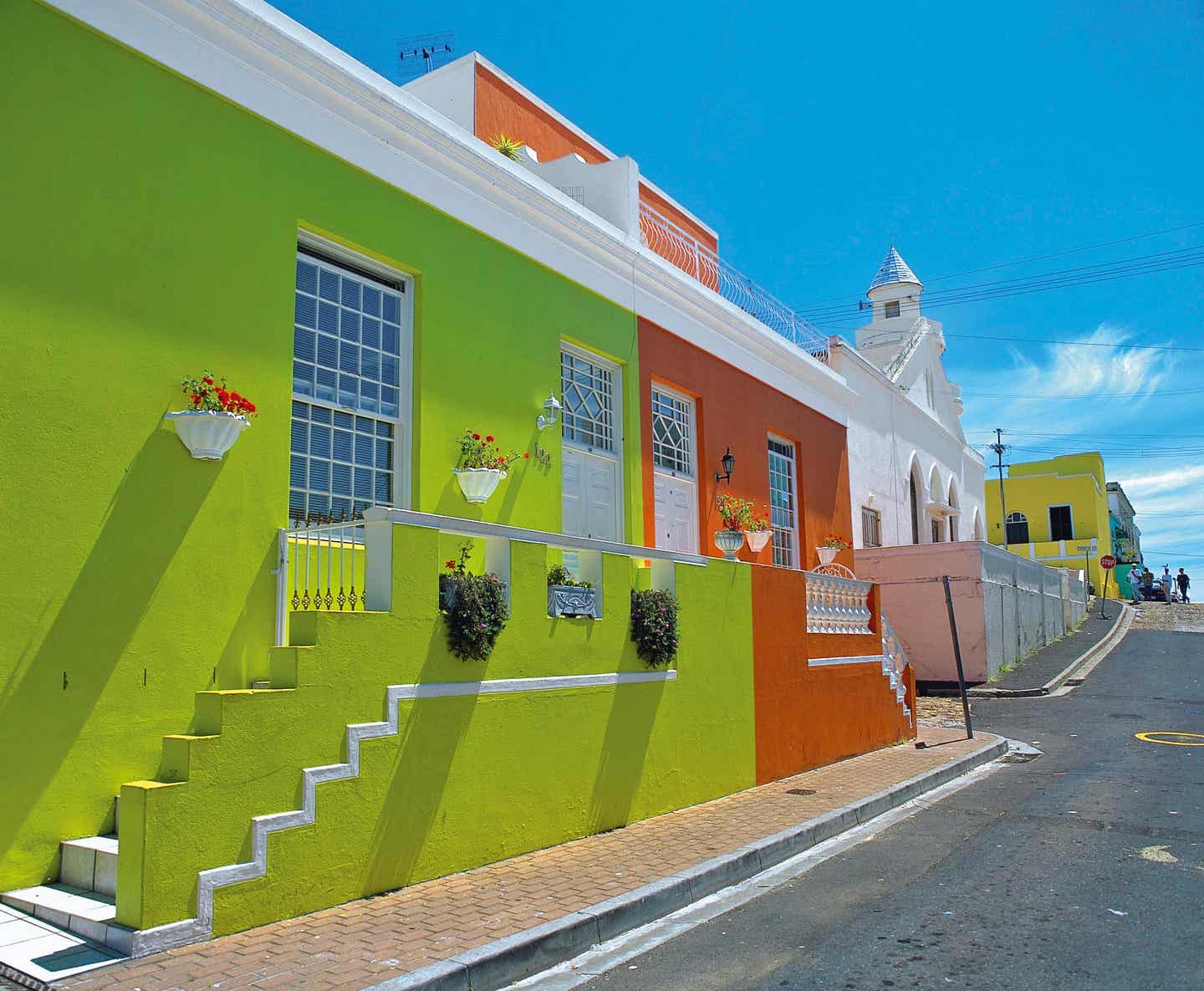 Das Bo-Kaap – bunte Häuser und enge Gassen