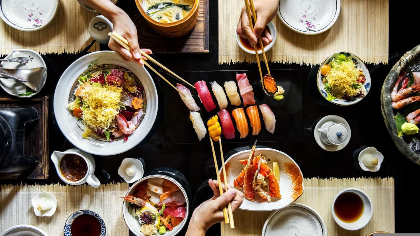 Japanische Küche mit Sushi, Ramen & Co.