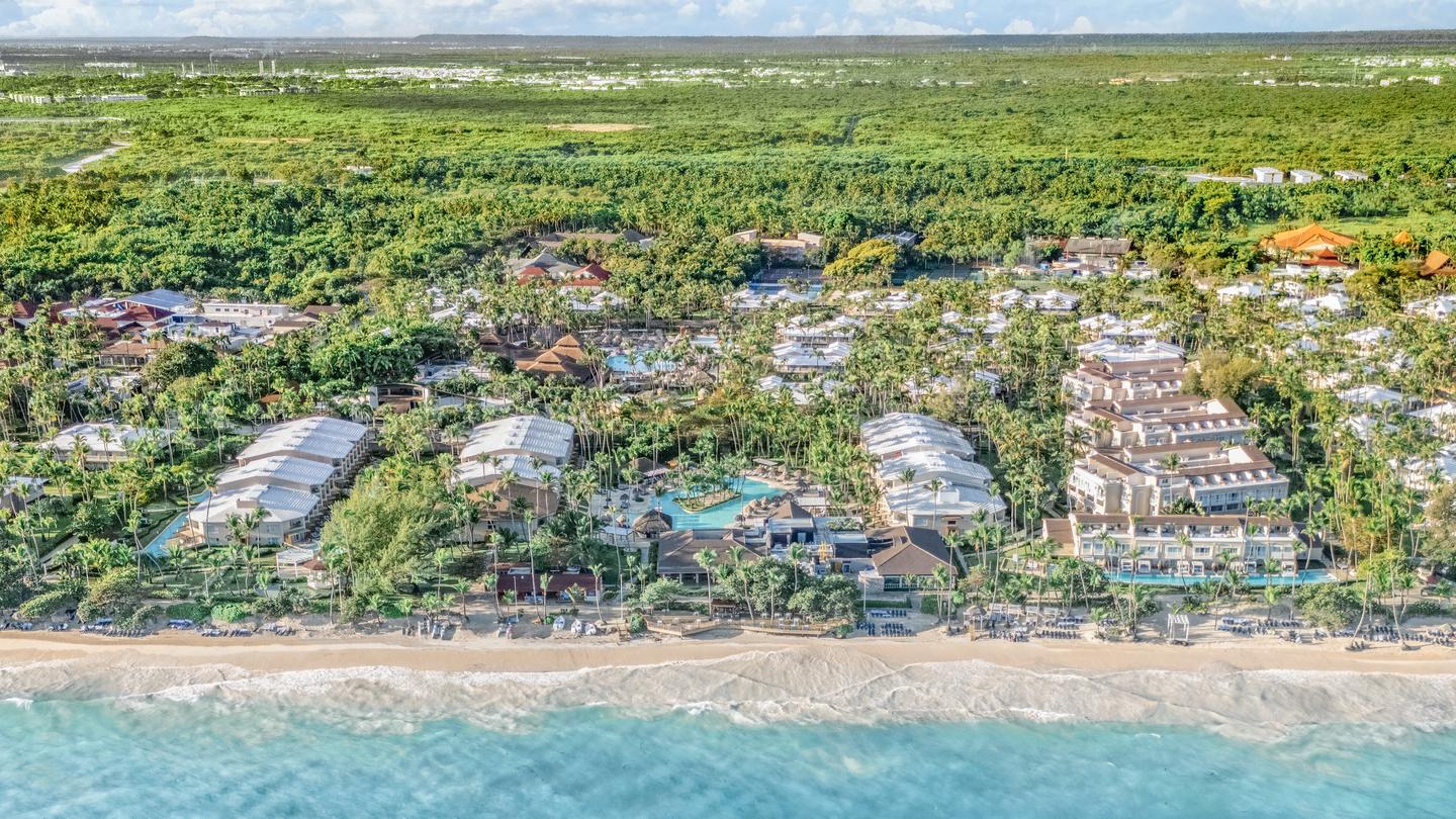 Luftbild des Grand Palladium Punta Cana