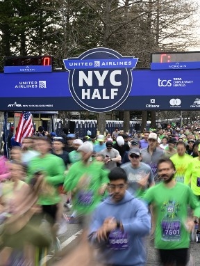 NYC Halbmarathon Start