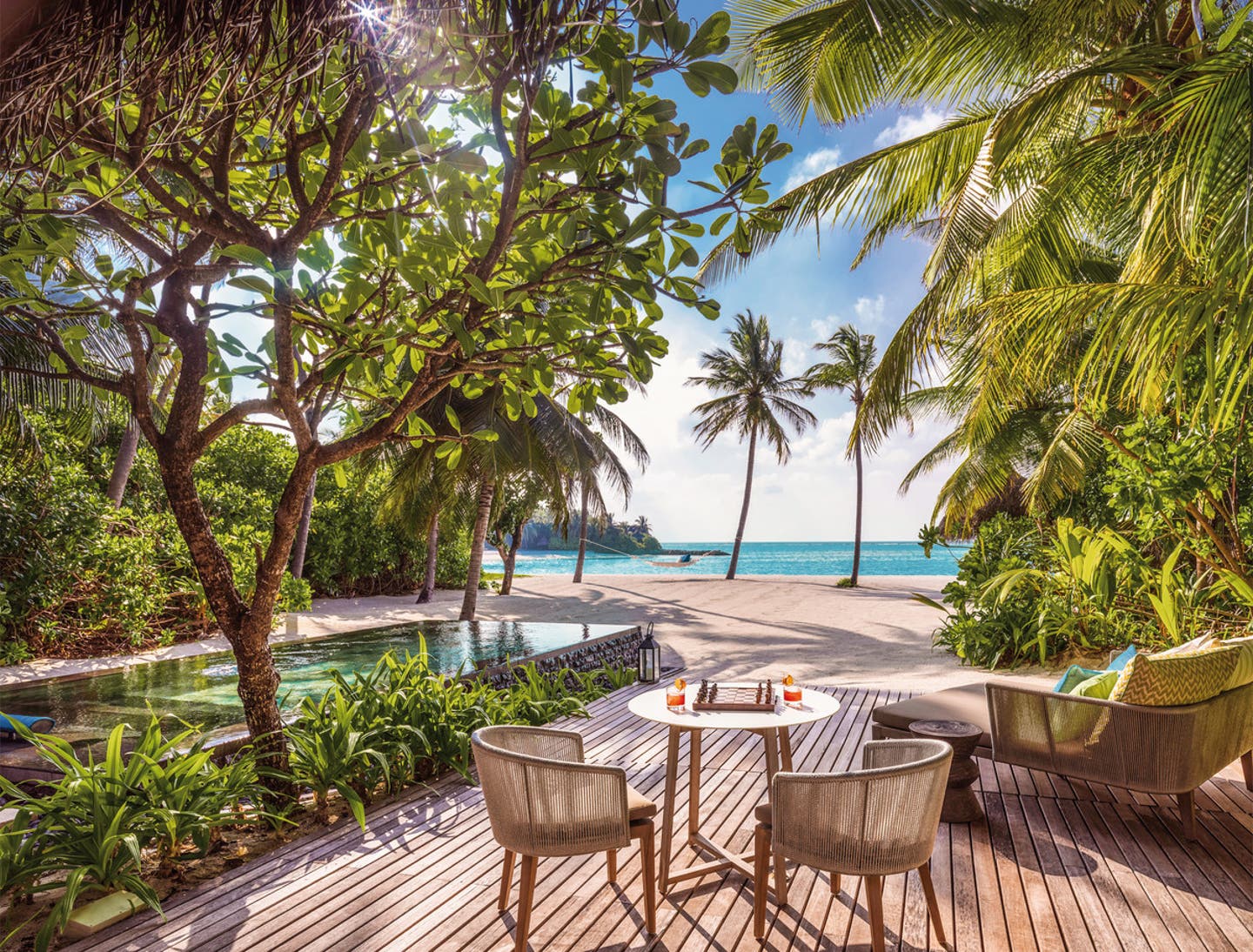 Beach Villa with Pool
