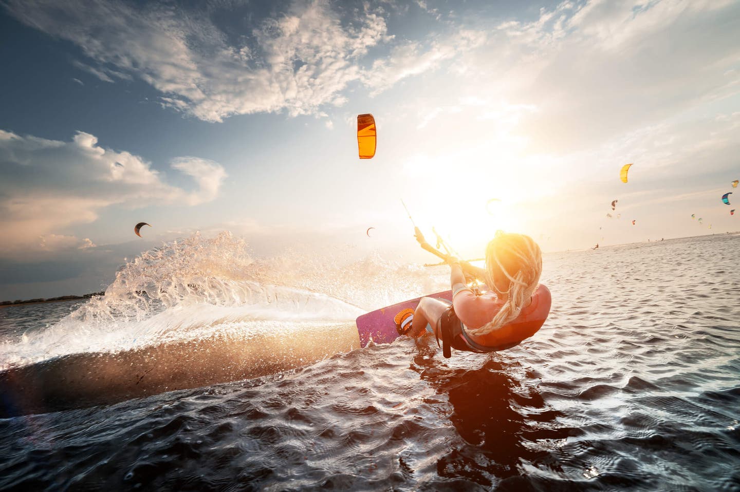 Wind- und Kitesurfen auf Rhodos