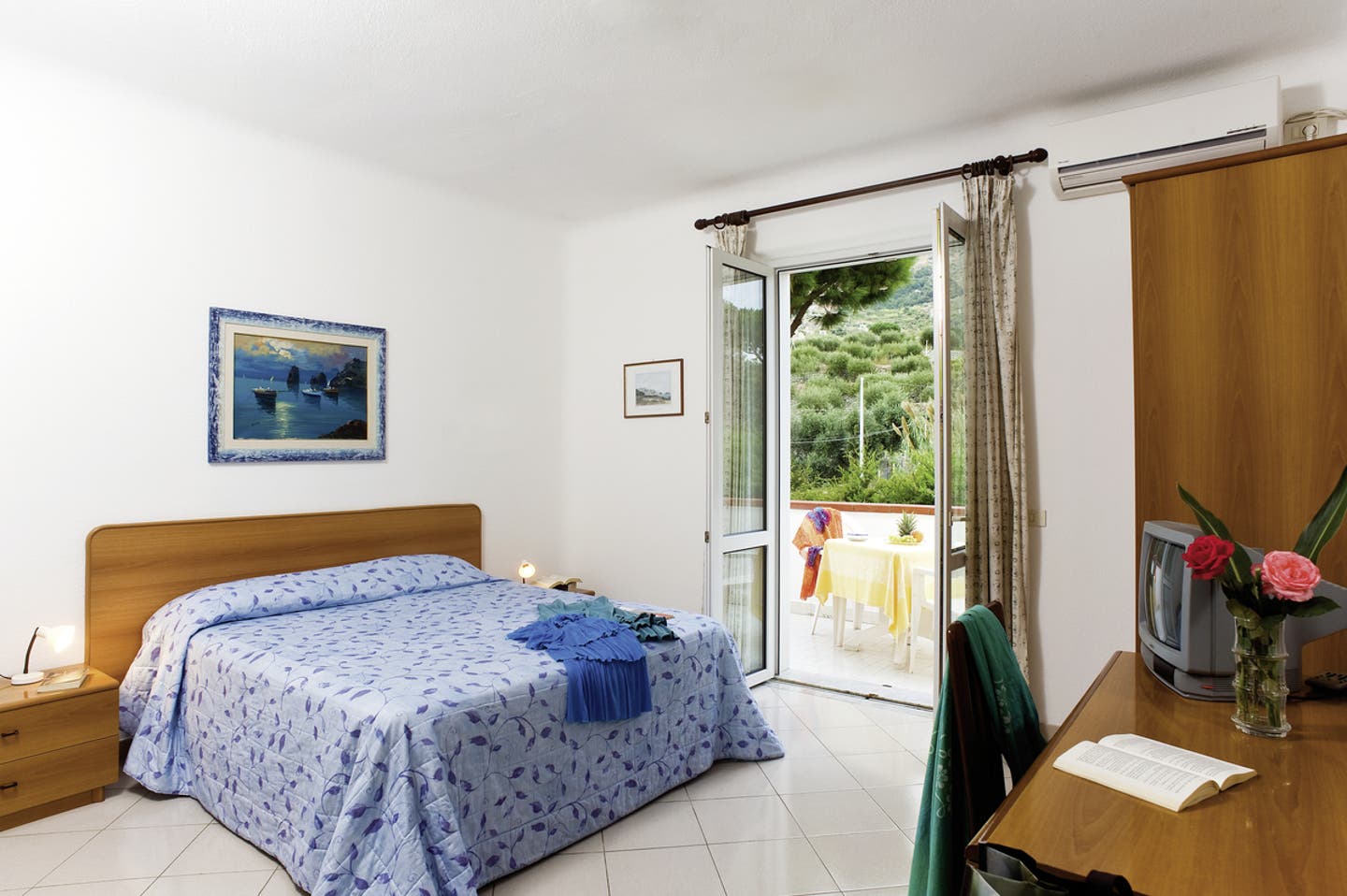 Wohnbeispiel Doppelzimmer Economy Gartenblick