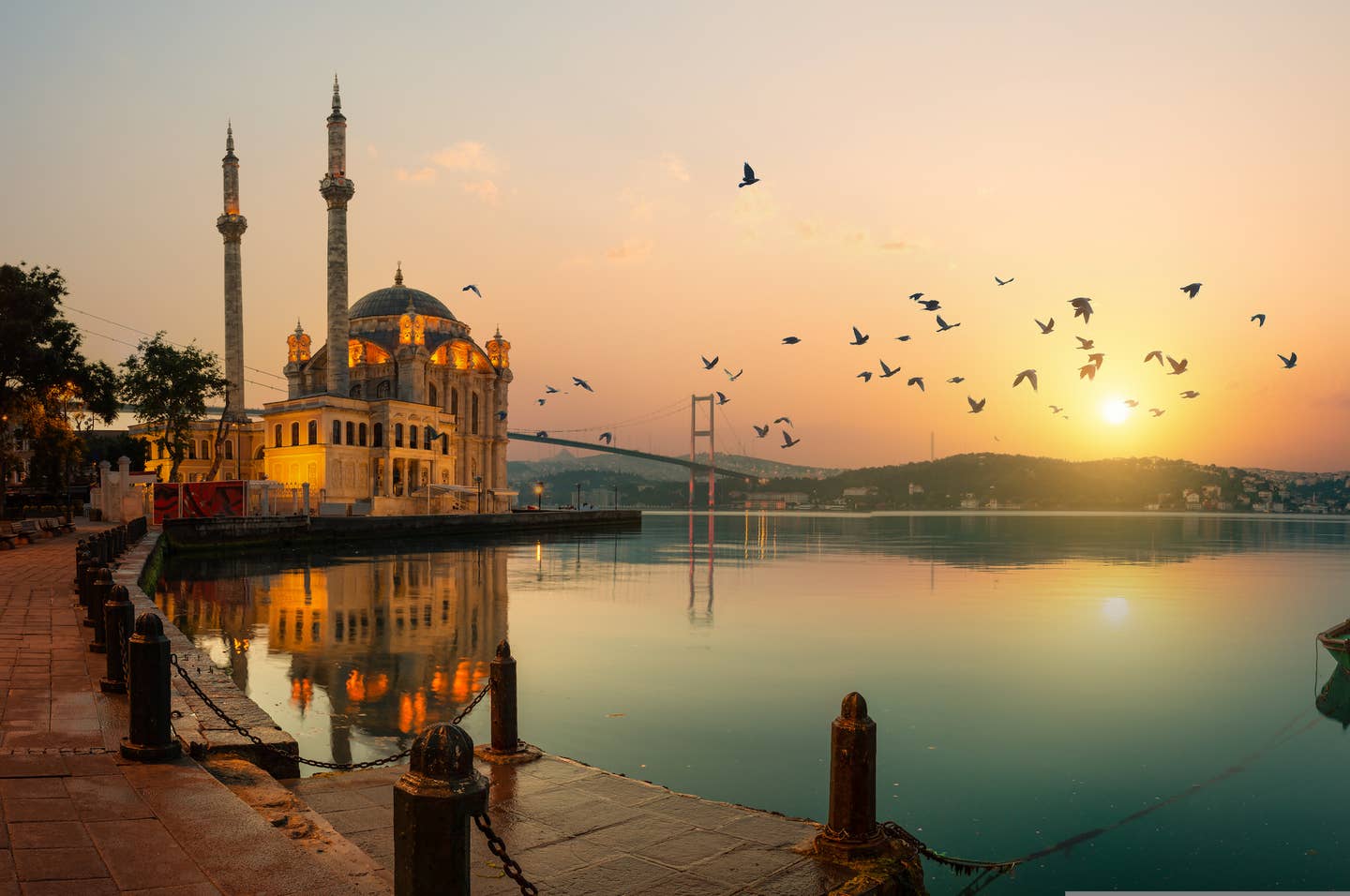 Städtereise Türkei - Ortakoy Moschee in Istanbul