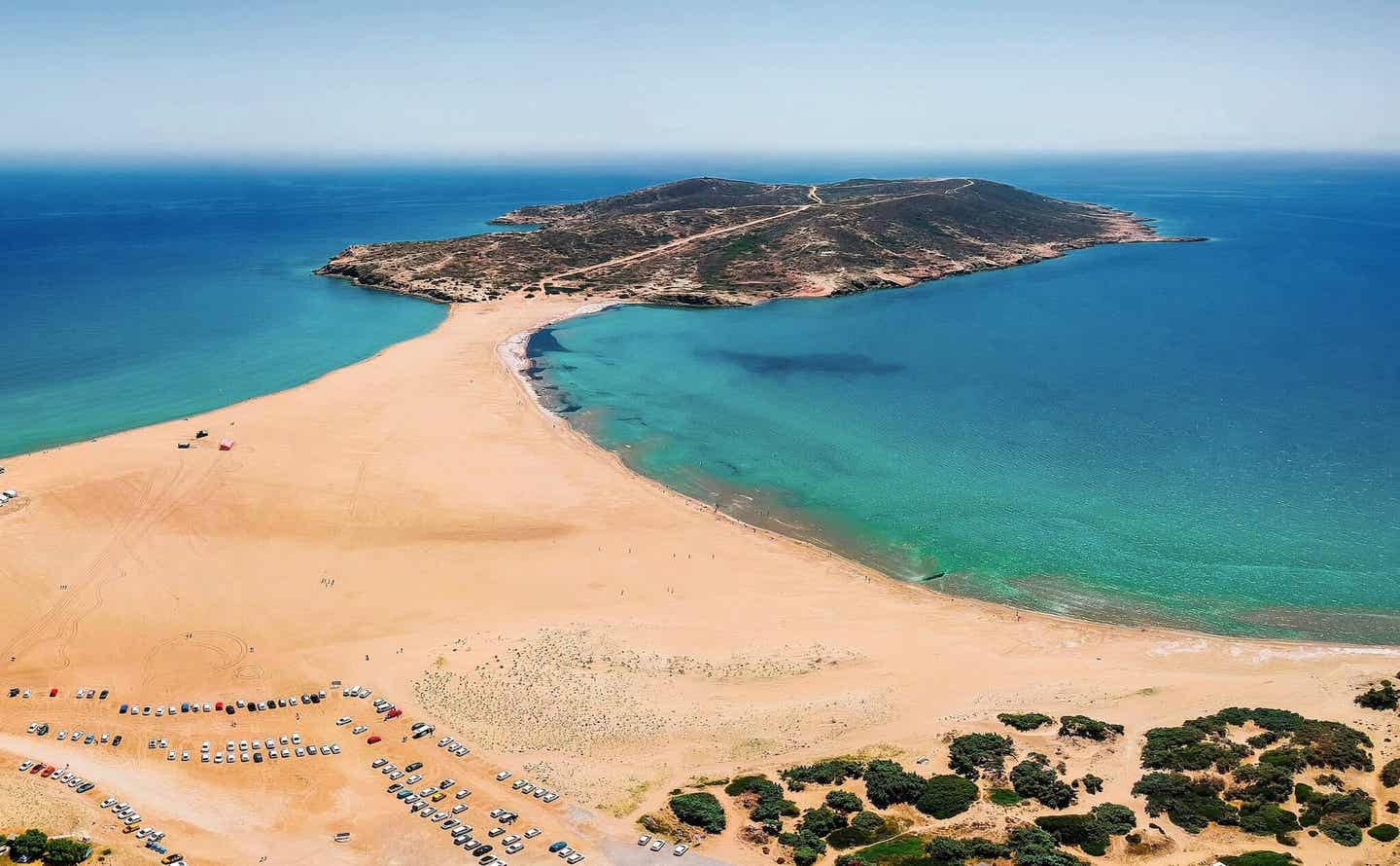 Schönste Strände Griechenlands: Der Prasonisi Strand auf Rhodos