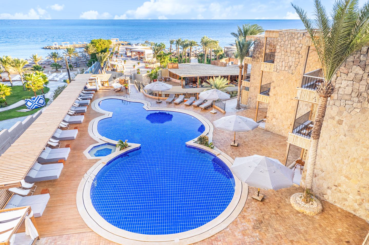 Poolanlage des ananea Hurghada