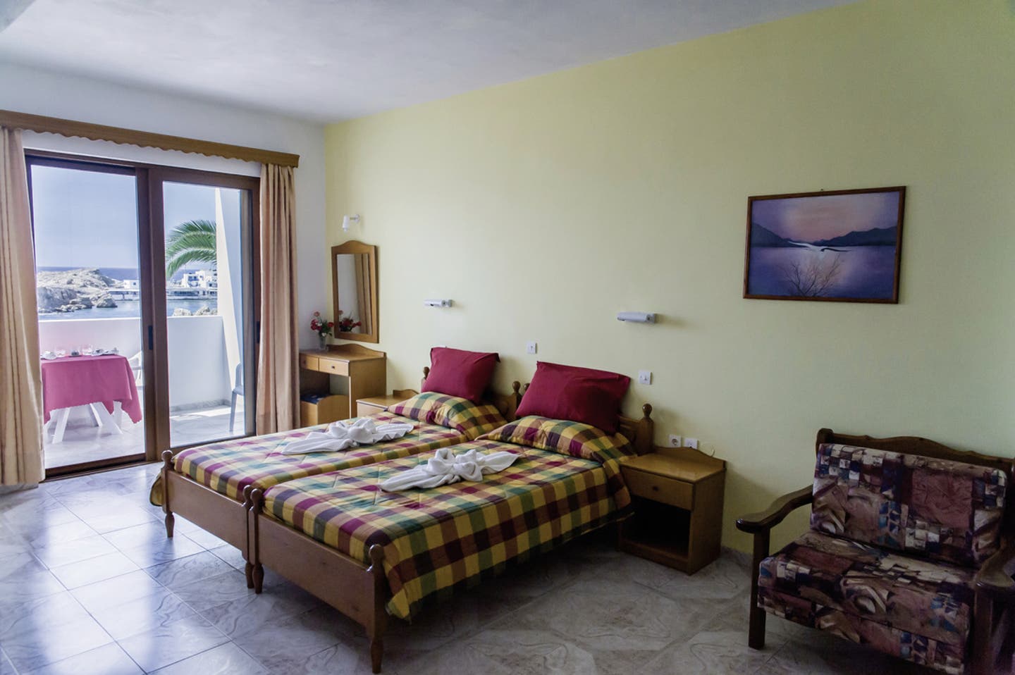 Wohnbeispiel Doppelzimmer Meerblick