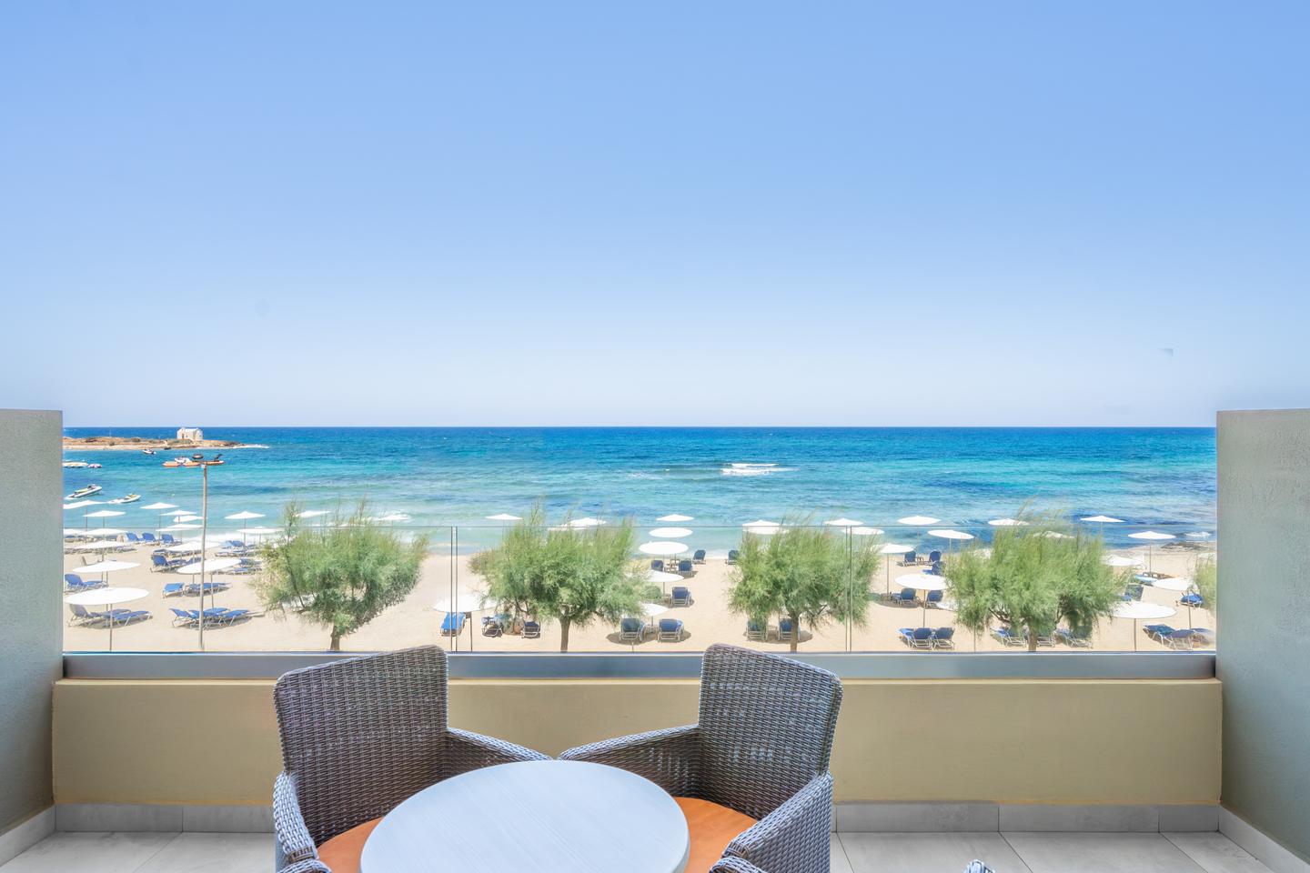 Ausblick Balkon Doppelzimmer Villa