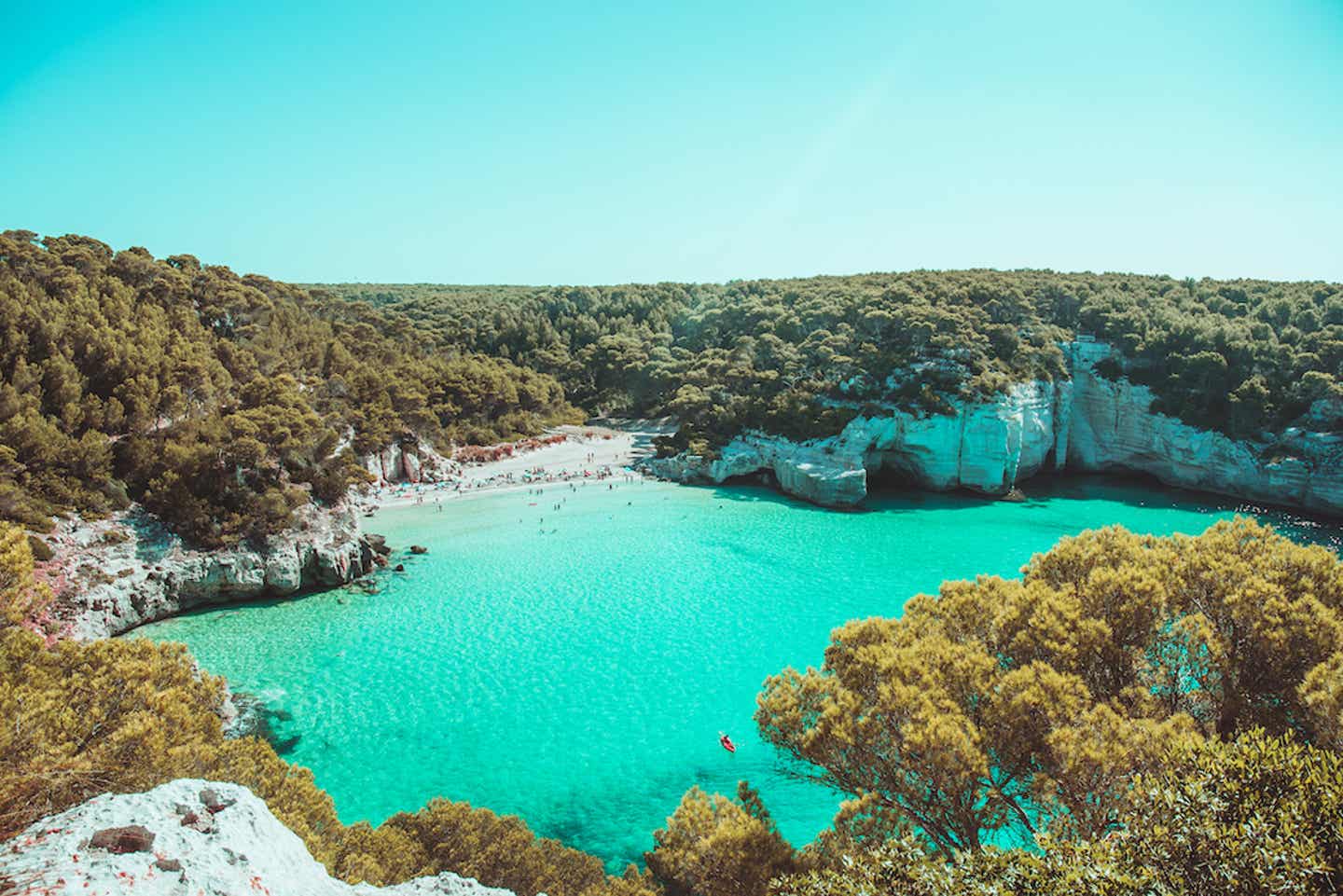 Strand von Macarella auf Menorca