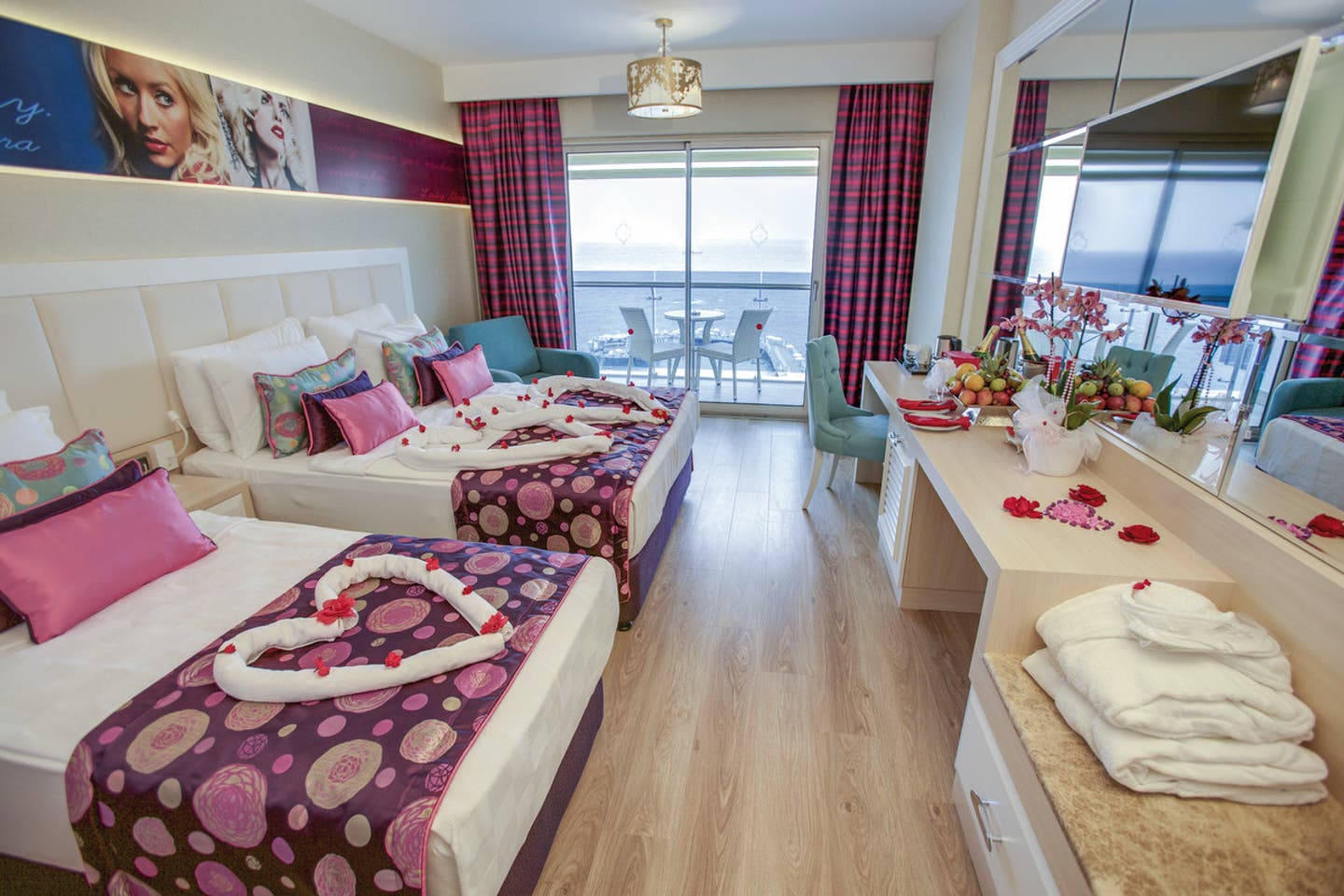 Wohnbeispiel Doppelzimmer Deluxe Meerblick