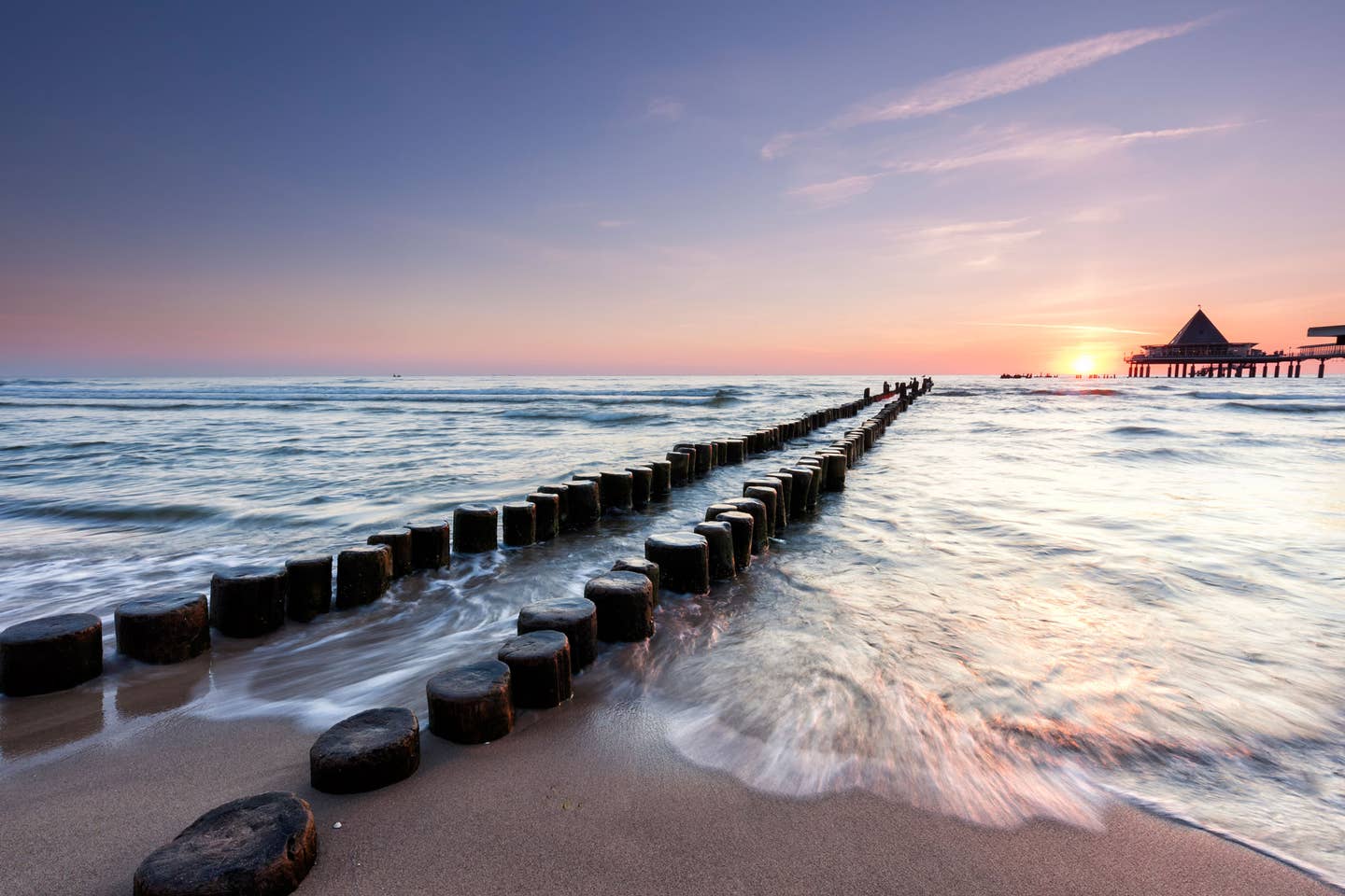 Strand auf der Insel Usedom