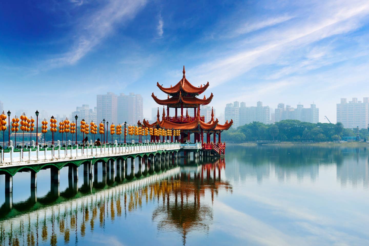 Rundreisen Asien: der Kaohsiung-Tempel in Taiwan