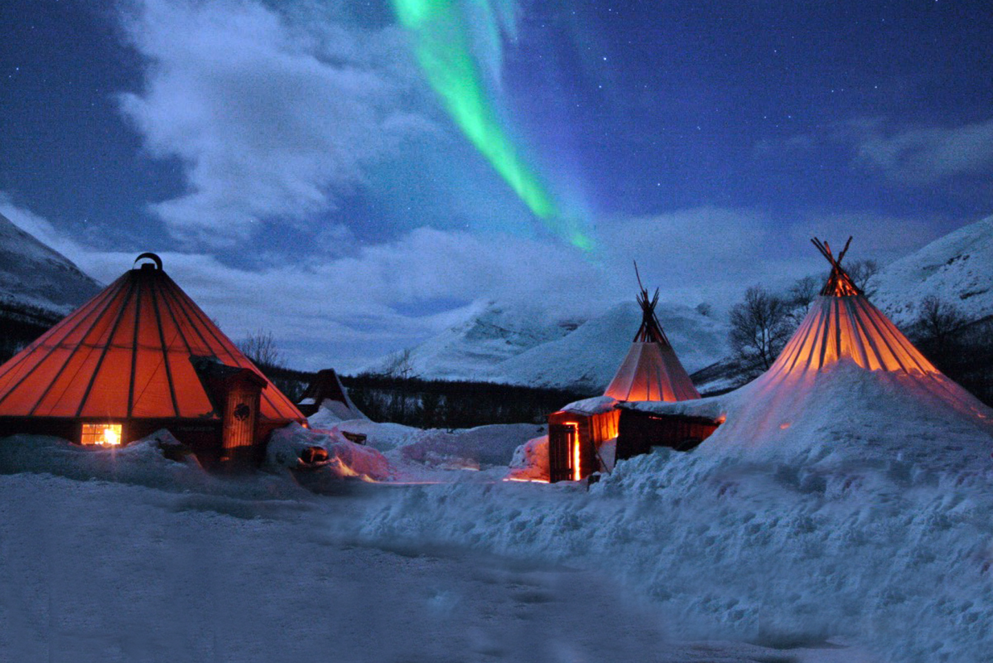 Camp Tamok in Tromsø, Norwegen