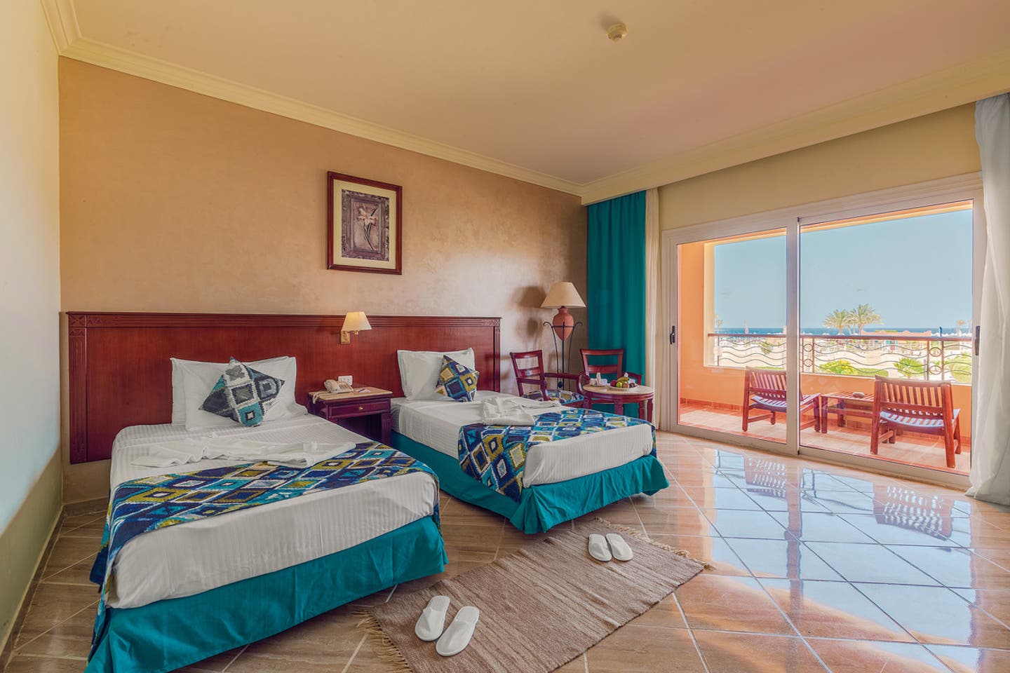 Wohnbeispiel Doppelzimmer Meeresfront