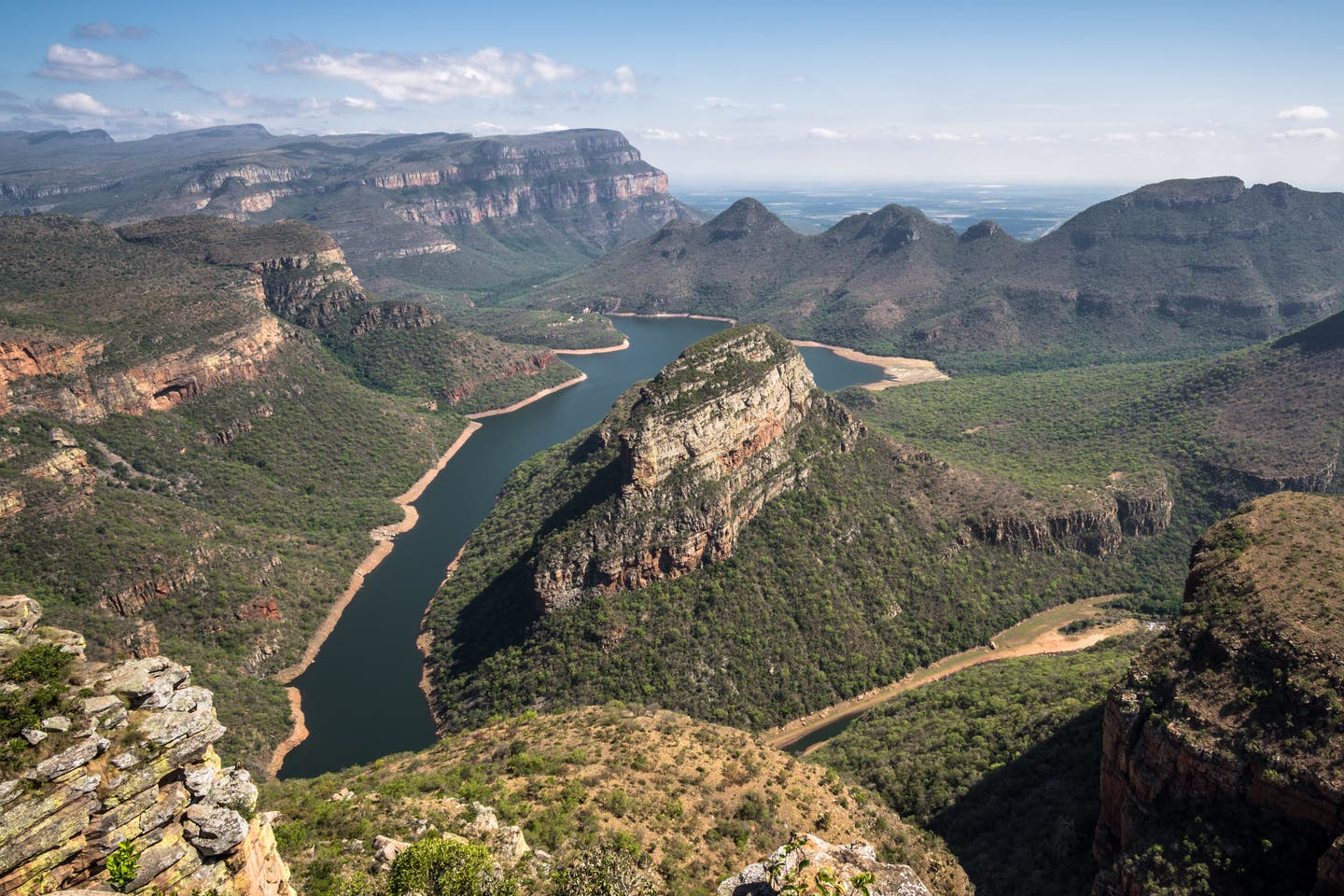 Panoramablick über den Blyde River Canyon