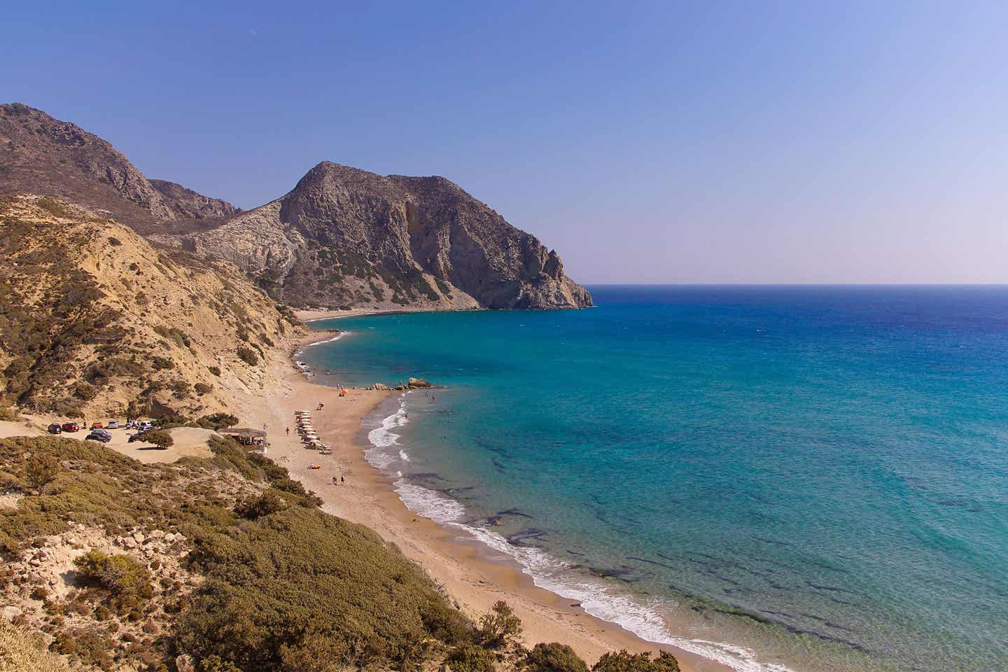 Strand und Meer vor Kap Krikelos