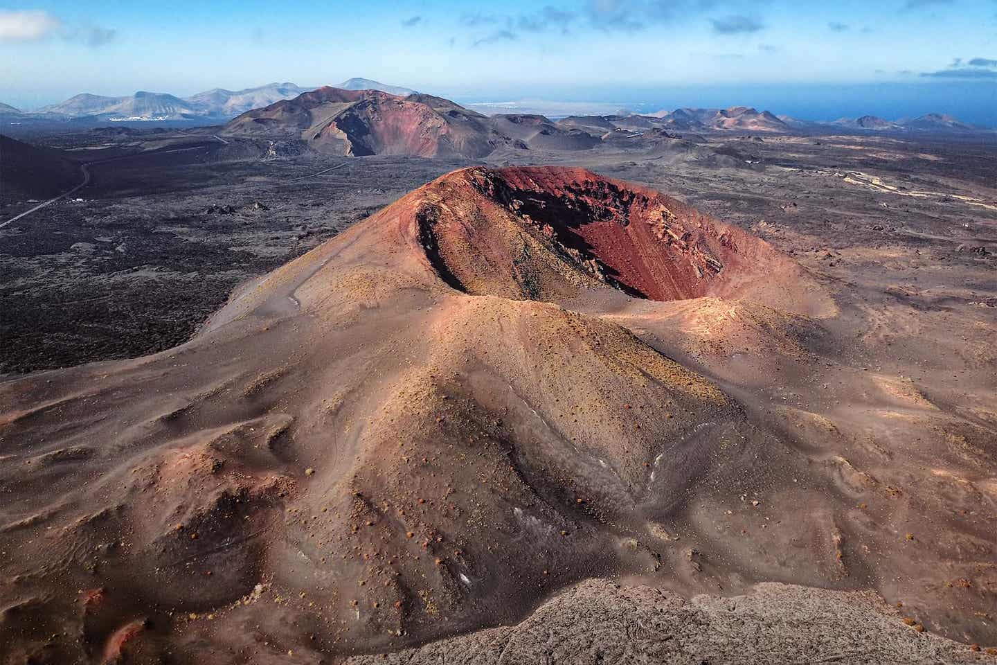 Kanaren Lanzarote Timanfaya Vulkanlandschaft