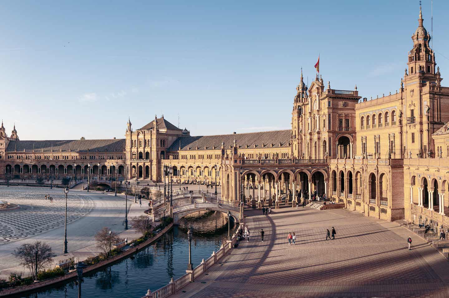 Plaza de Espana in Sevilla