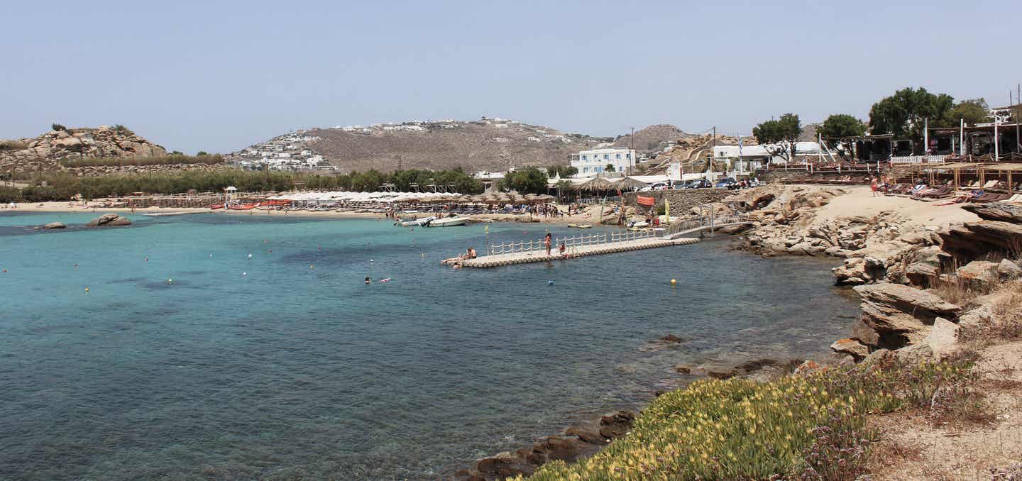 Mykonos Strände: Paraga Beach