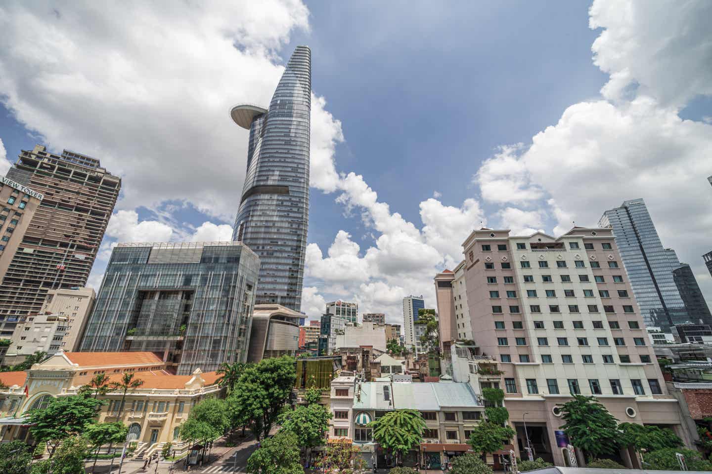 Vietnam beste Reisezeit: Bitexo Financial Tower in Saigon