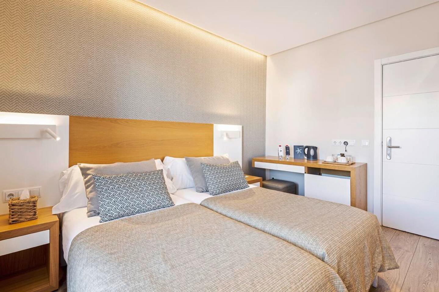 Wohnbeispiel Doppelzimmer seitl. Meerblick