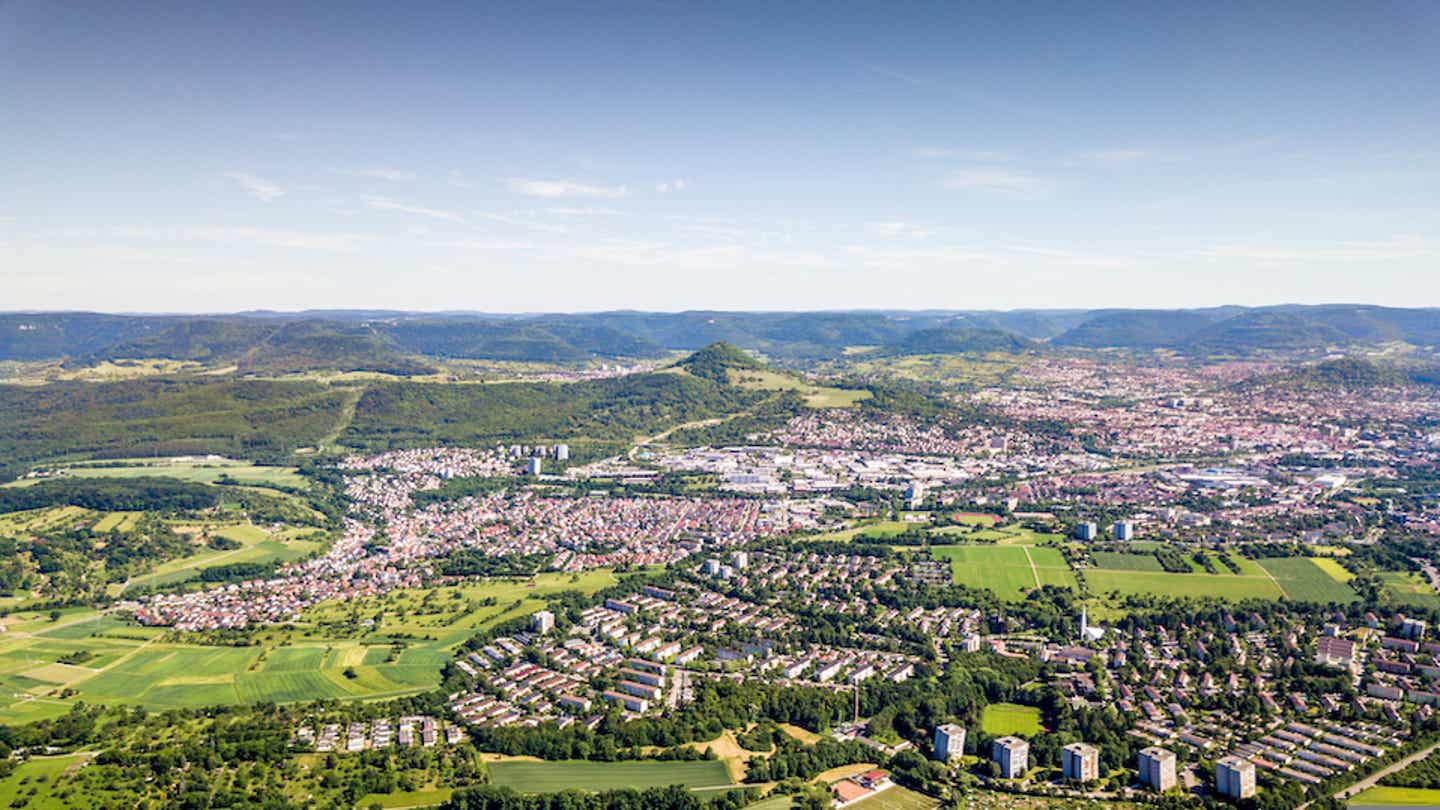 Reutlingen aus der Vogelperspektive