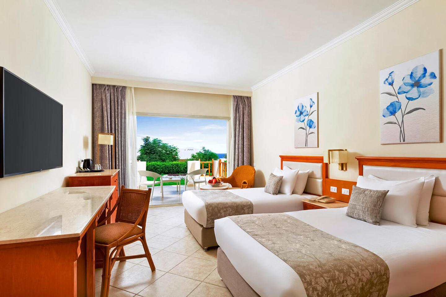 Wohnbeispiel Doppelzimmer Superior Gartenblick