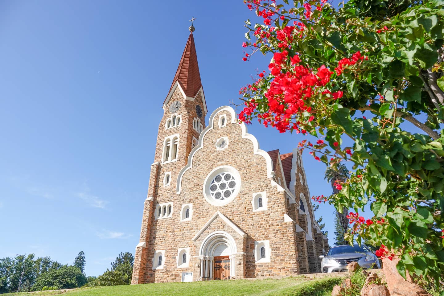 Rundreise Windhoek: die Christuskirche in Windhoek