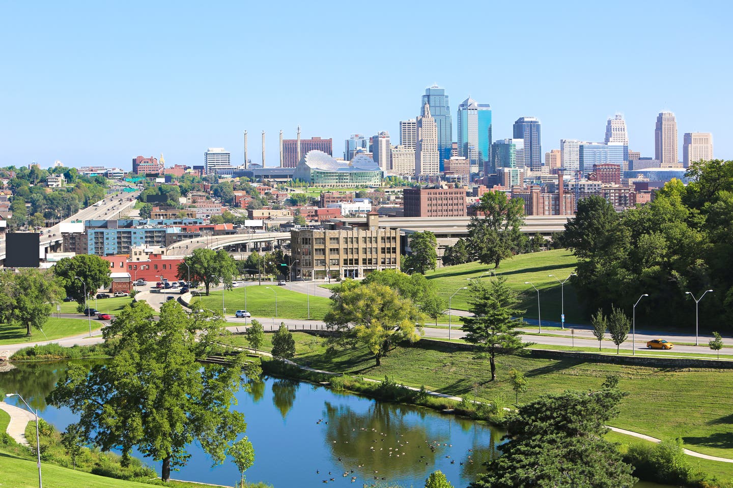 Die Skyline von Kansas City