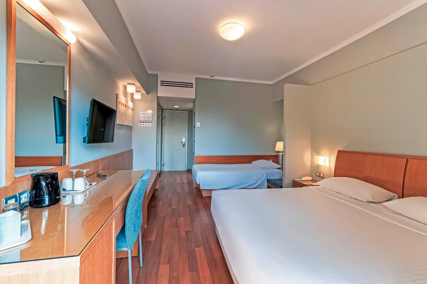 Wohnbeispiel Doppelzimmer Gartenblick