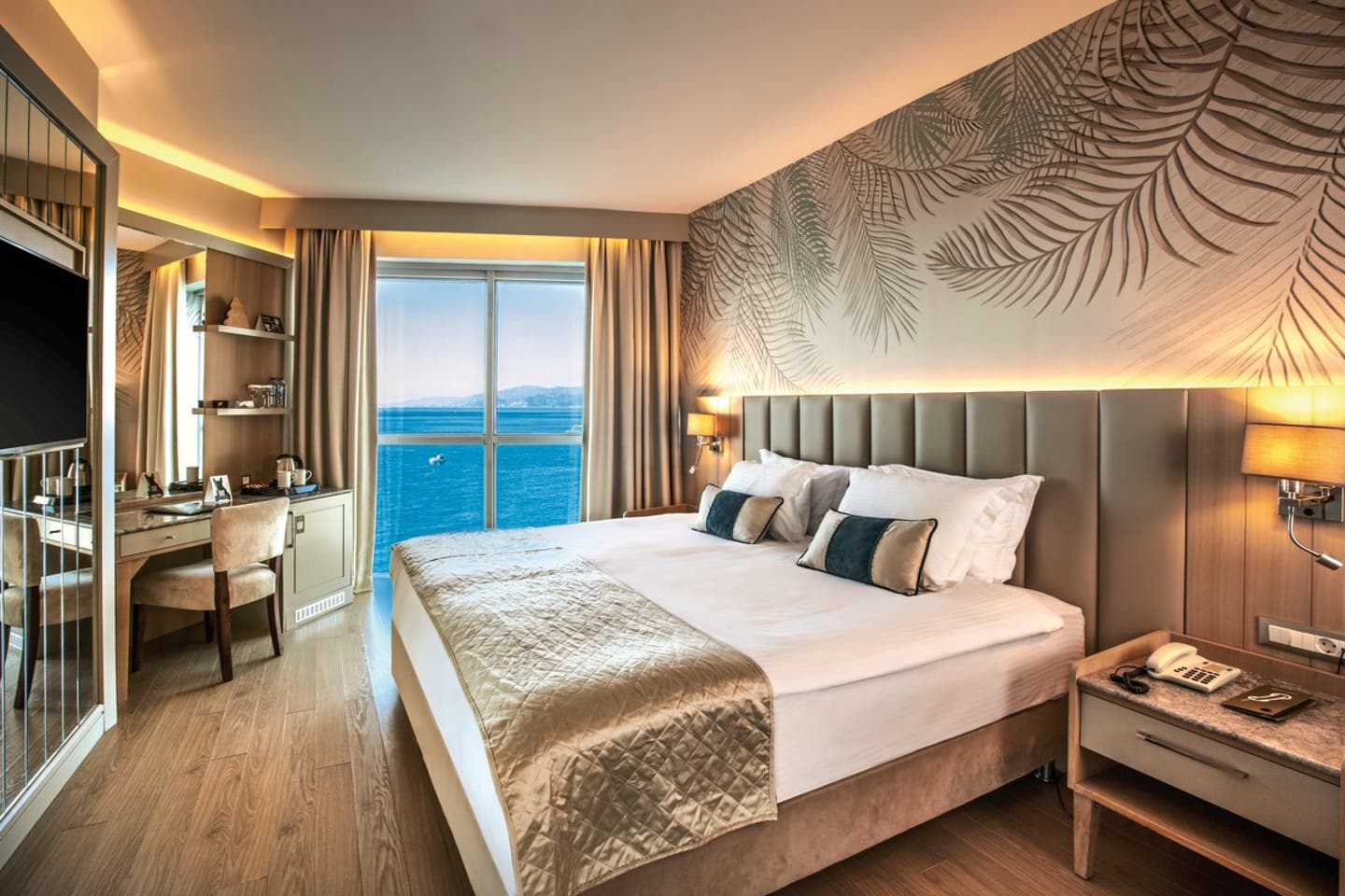 Wohnbeispiel Doppelzimmer Economy Meerblick