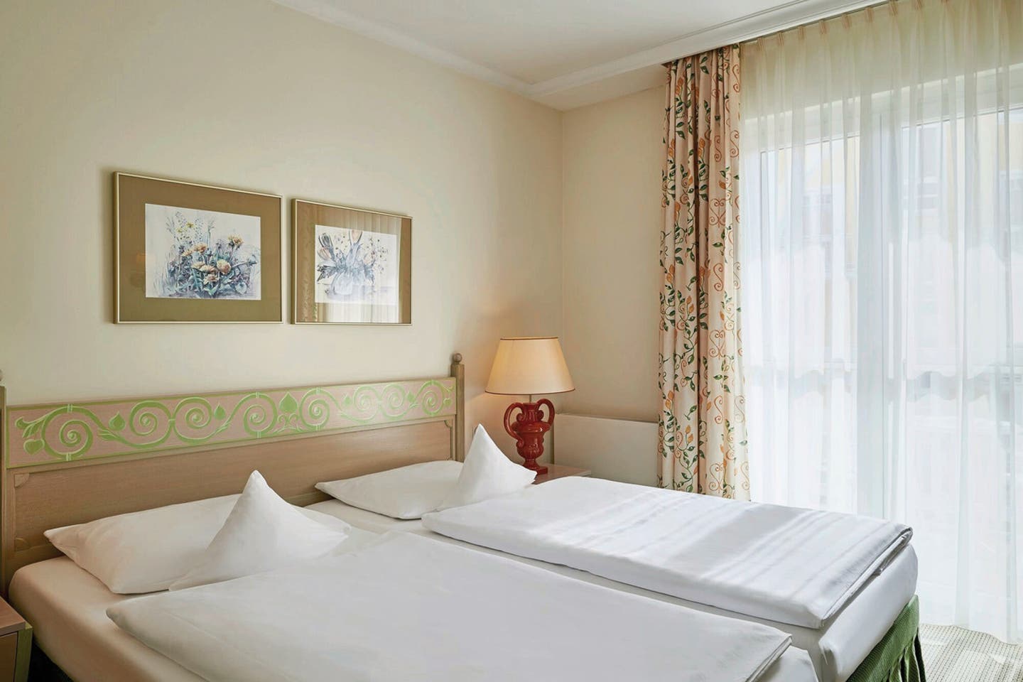 Wohnbeispiel Doppelzimmer Landseite