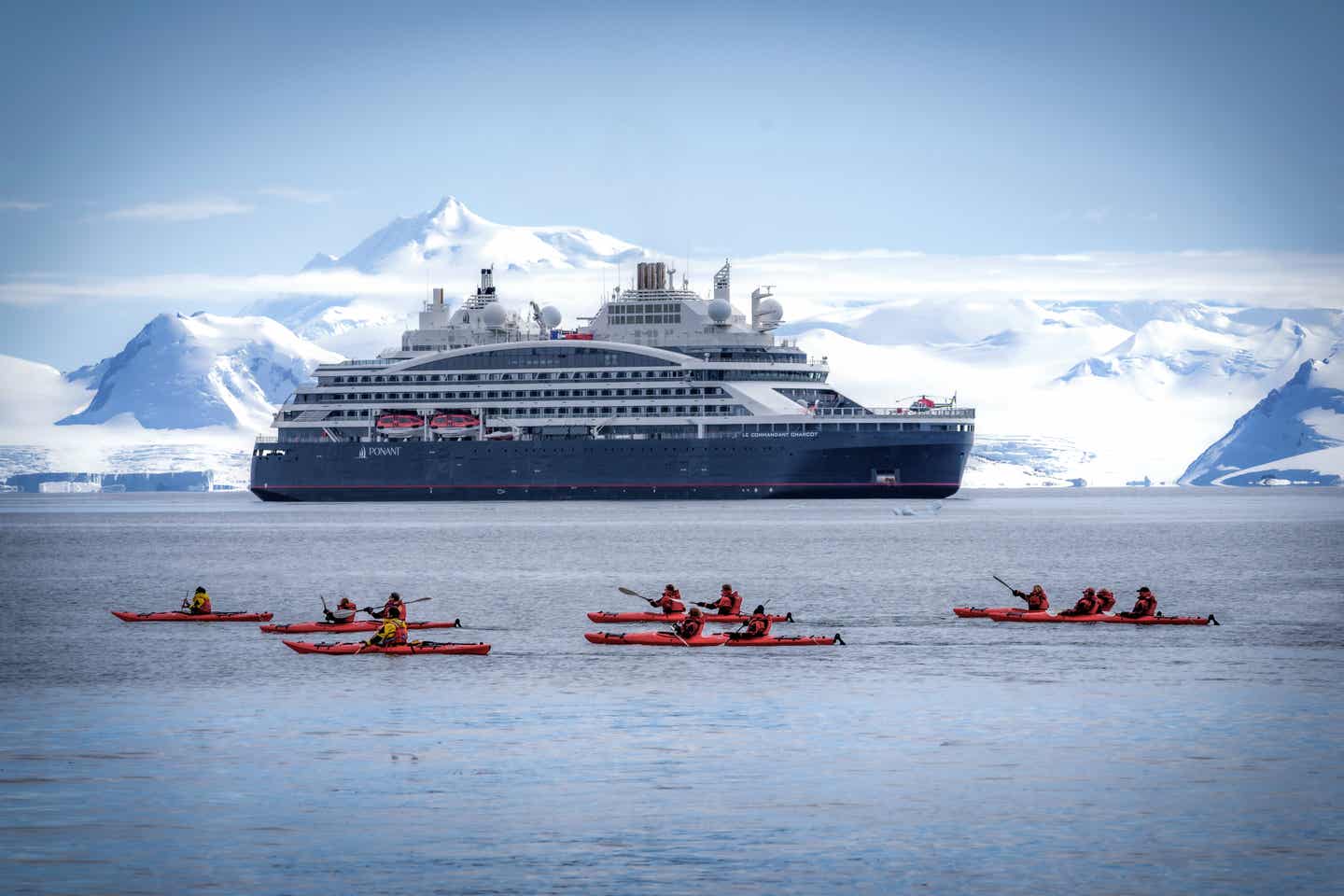 Arktis Kreuzfahrt: Commandant Charcot Ponant Kreuzfahrtschiff