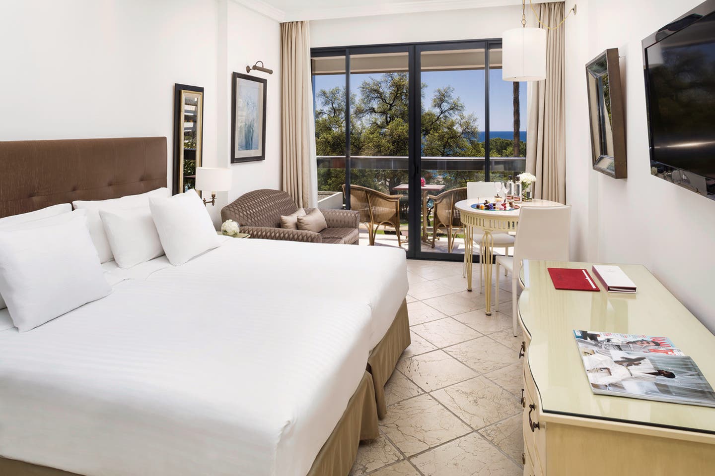 Wohnbeispiel Doppelzimmer Premium Gartenblick