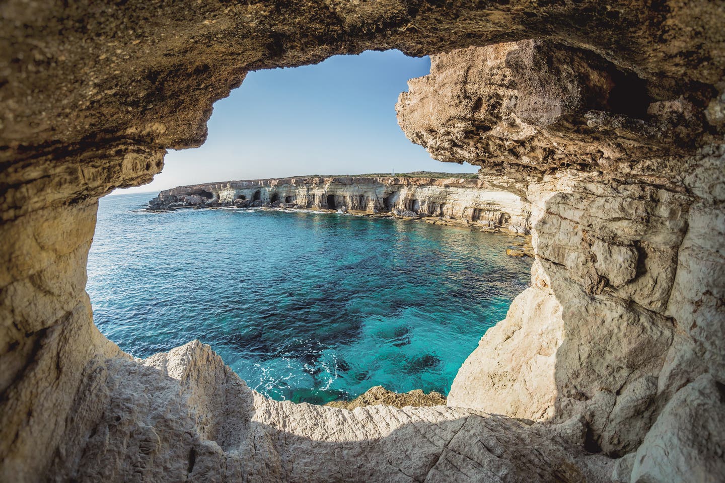 Höhlen in der Nähe von Agia Napa