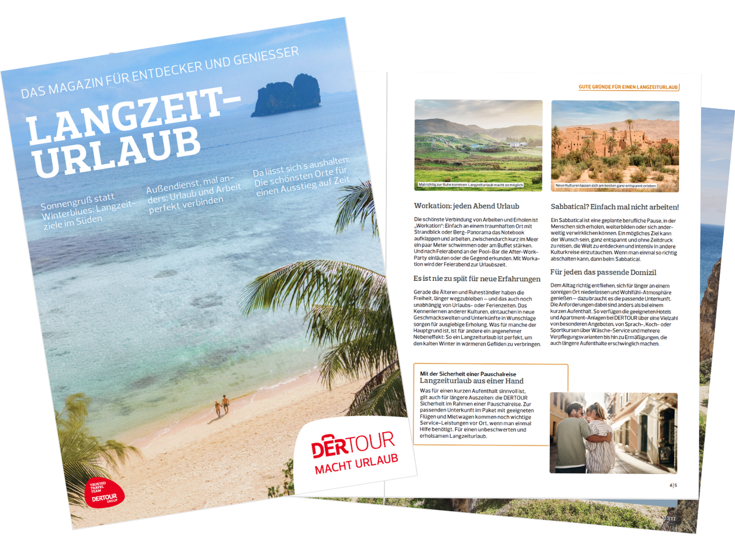 Langzeiturlaub: das Reisemagazin