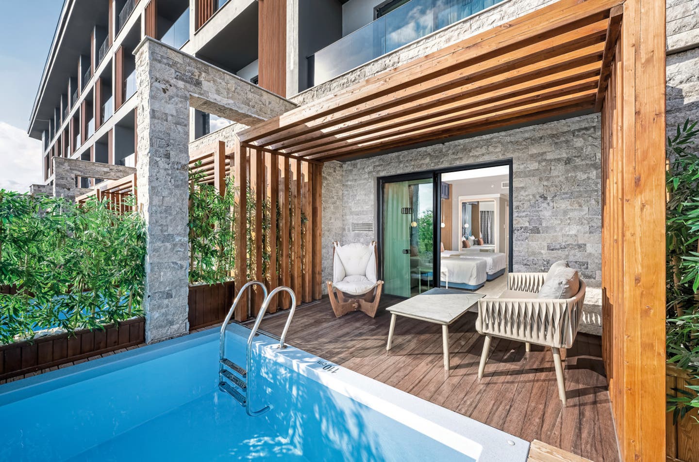 Wohnbeispiel Swim Up Zimmer