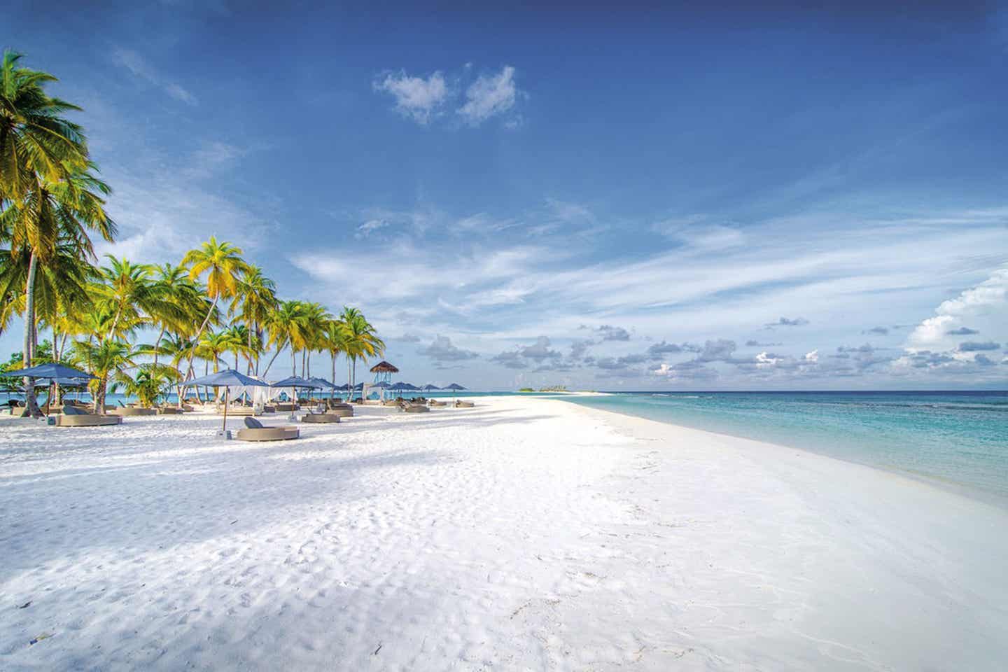 Traumhafter Strand auf den Malediven